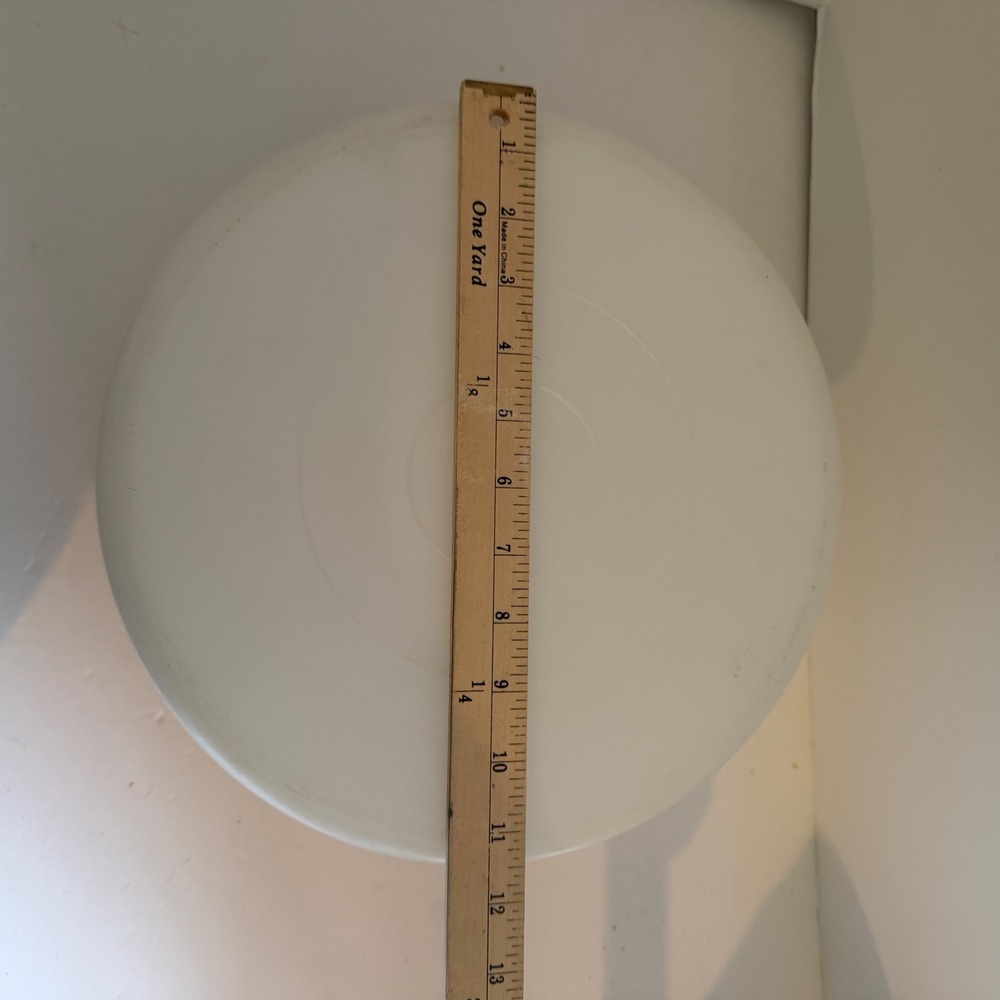 Vintage Tupperware Fix N Mix Bowl 274-2 Sheer White Large Round 26 Cup with Lid - Picture 5 of 5